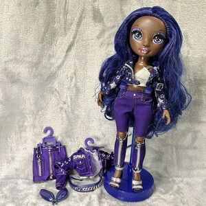 Rainbow High‎ Krystal Bailey Series 2 Indigo Purple Original MGA Fashion Doll
